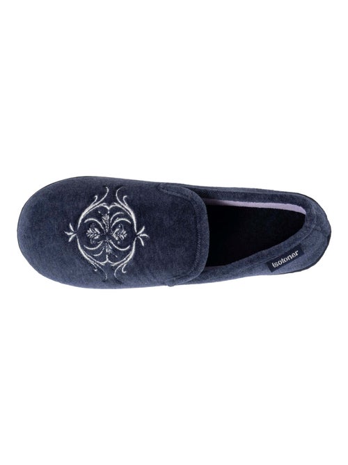 Chaussons charentaises ultra confortables semelle à mémoire de femme Isotoner - Kiabi