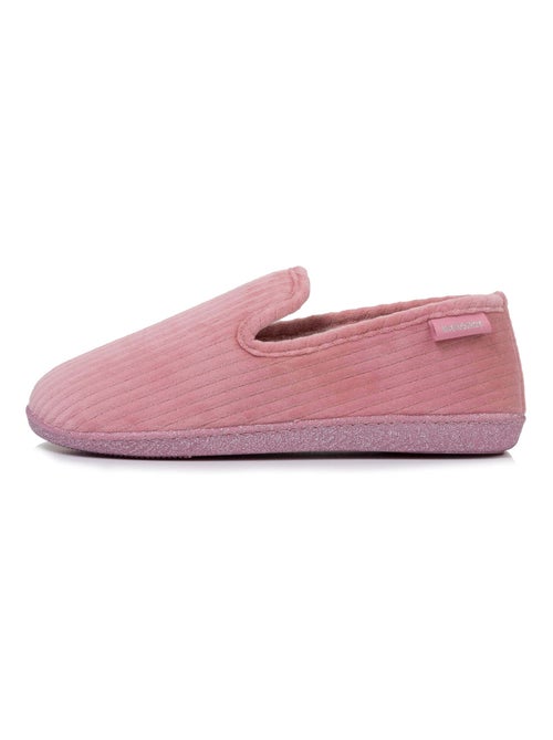Chaussons charentaises ultra confortables semelle à mémoire de femme Isotoner - Kiabi