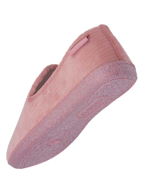 Chaussons charentaises ultra confortables semelle à mémoire de femme Isotoner - Kiabi