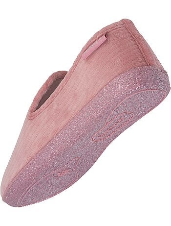 Chaussons charentaises ultra confortables semelle à mémoire de femme