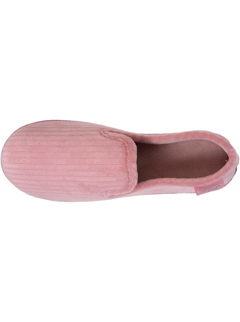 Chaussons charentaises ultra confortables semelle à mémoire de femme Rose - Kiabi