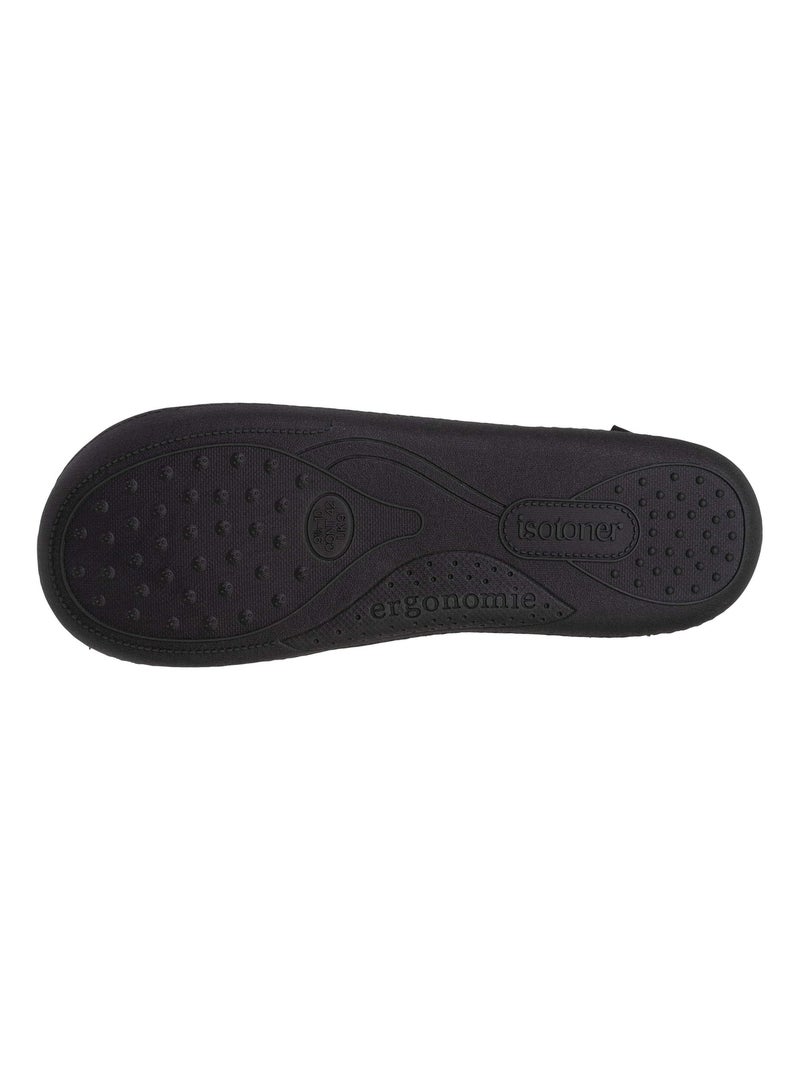 Chaussons charentaises ultra confortables semelle à mémoire de forme homme Isotoner Kaki - Kiabi