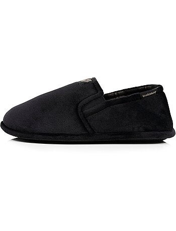 Chaussons charentaises jersey, facile à enfiler, élastique de homme Isotoner