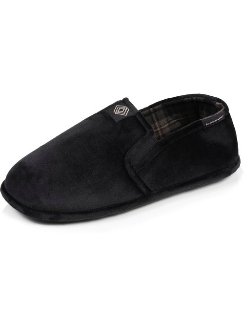 Chaussons charentaises velours doux, sans-gêne, maintien le homme Isotoner - Kiabi