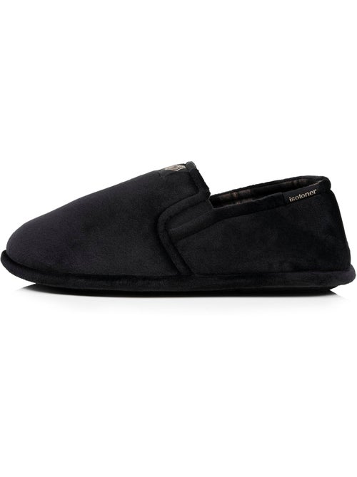 Chaussons charentaises velours doux, sans-gêne, maintien le homme Isotoner - Kiabi