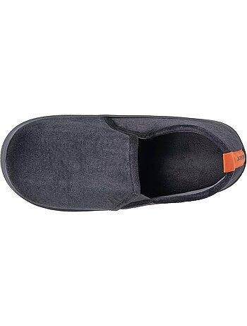 Chaussons charentaises suédine semelle bloup extra confort homme isotoner