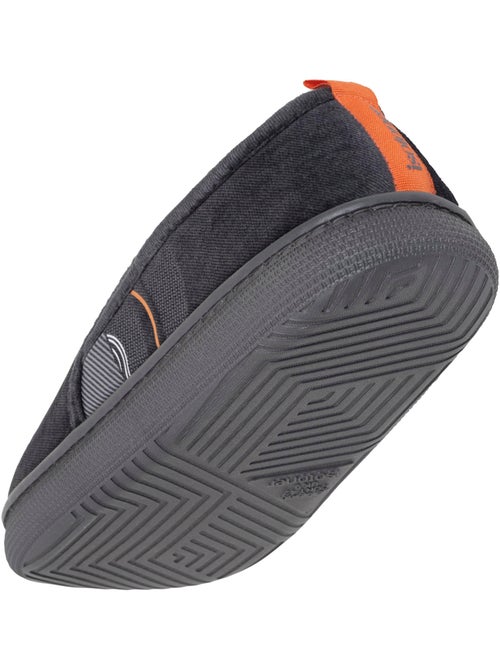 Chaussons charentaises velours semelle bloup extra confort homme isotoner - Kiabi