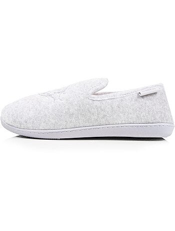 Chaussons charentaises velours semelle ergonomique mousse à femme Isotoner