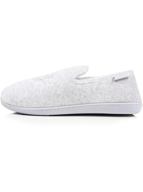 Chaussons charentaises velours semelle ergonomique mousse à femme Isotoner - Kiabi
