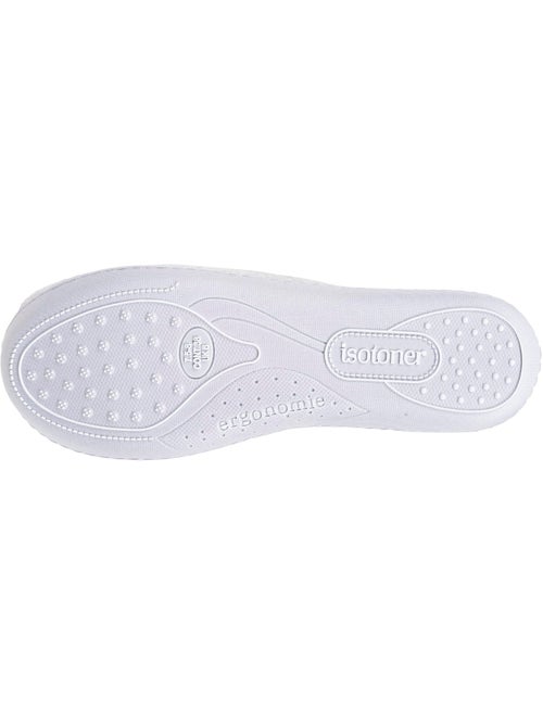 Chaussons charentaises velours semelle ergonomique mousse à femme Isotoner - Kiabi