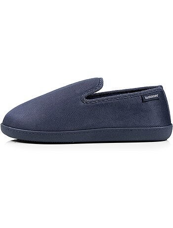 Chaussons charentaises velours, semelle ergonomique, mousse à homme