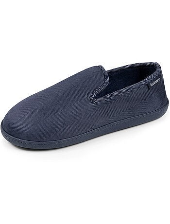 Chaussons charentaises velours, semelle ergonomique, mousse à homme Isotoner