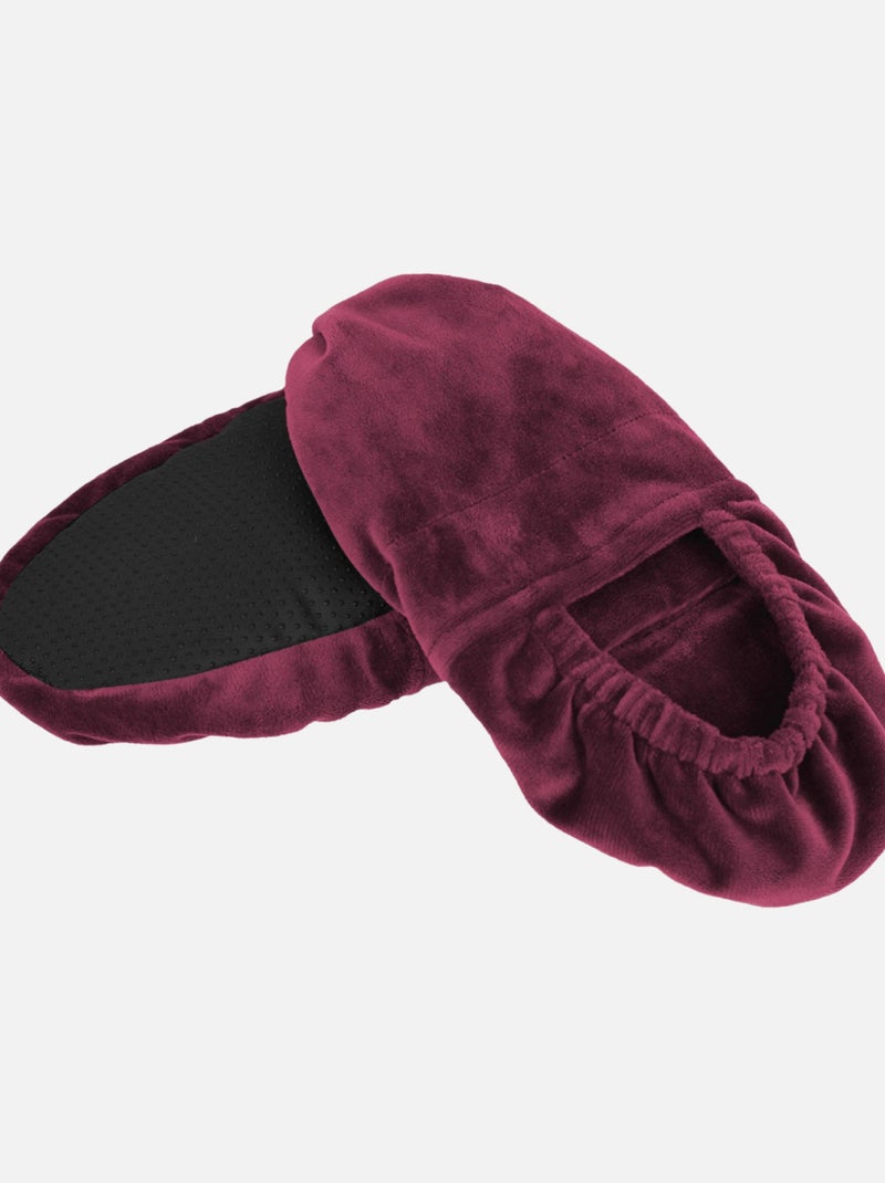 Chaussons chauffants universels - Vivezen Violet - Kiabi
