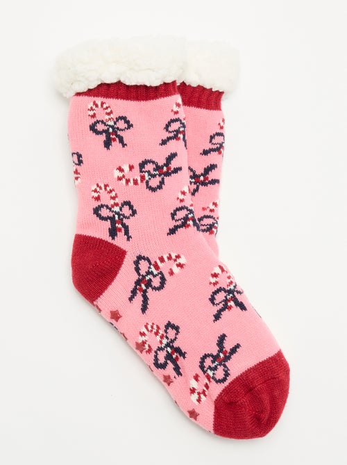 Chaussons chaussettes de Noël - Kiabi Chaussons chaussettes de Noël - Kiabi