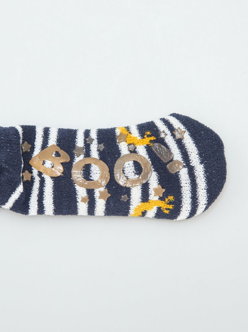 Chaussons chaussettes Jaune - Kiabi
