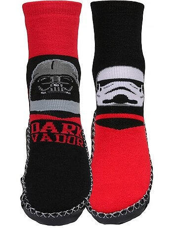 Chaussons chaussettes lot de 2 Star Wars