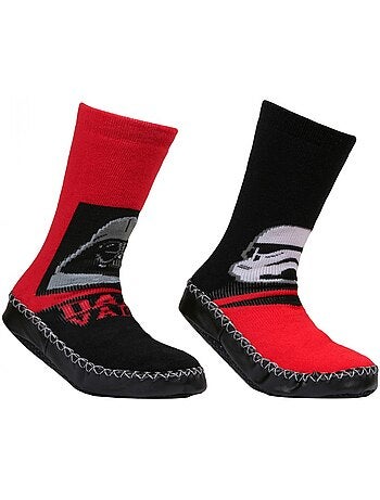 Chaussons chaussettes lot de 2 Star Wars