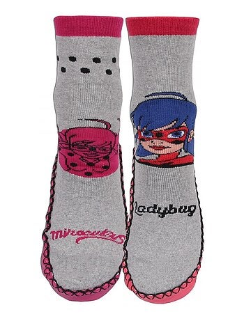 Chaussons chaussettes lot de 2 Zag Heroez