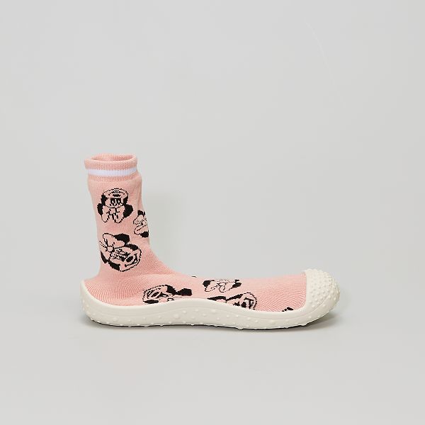 Chaussons Chaussettes Minnie Fille 3 12 Ans Rose Kiabi 8 00