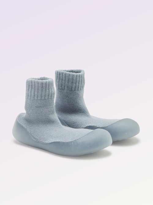 Chaussons chaussettes motricité 3 - Kitchoun - Kiabi
