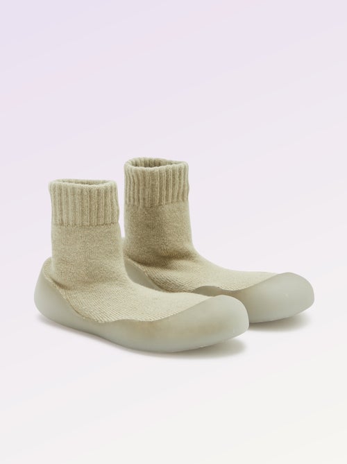 Chaussons chaussettes motricité 3 - Kitchoun - Kiabi