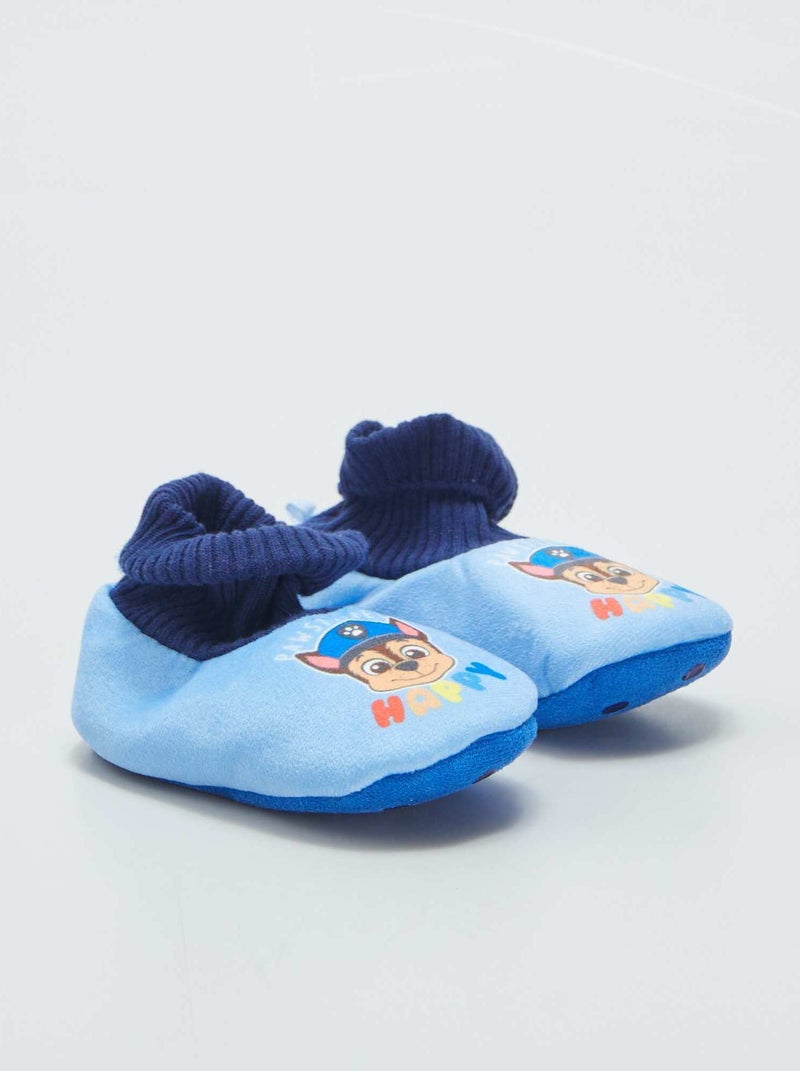 Chaussons chaussettes 'Pat'patrouille' bleu - Kiabi