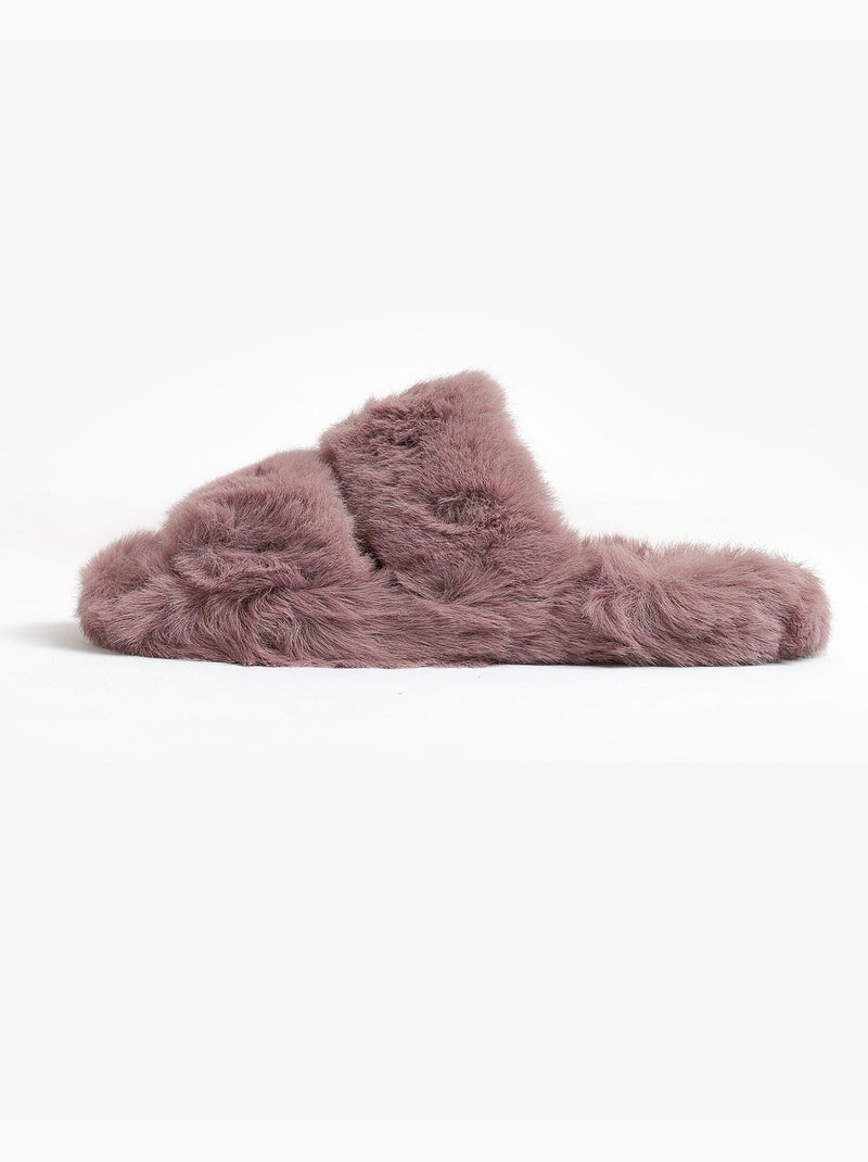 Chaussons classiques pour femmes ADMAS Corel Moka - Kiabi
