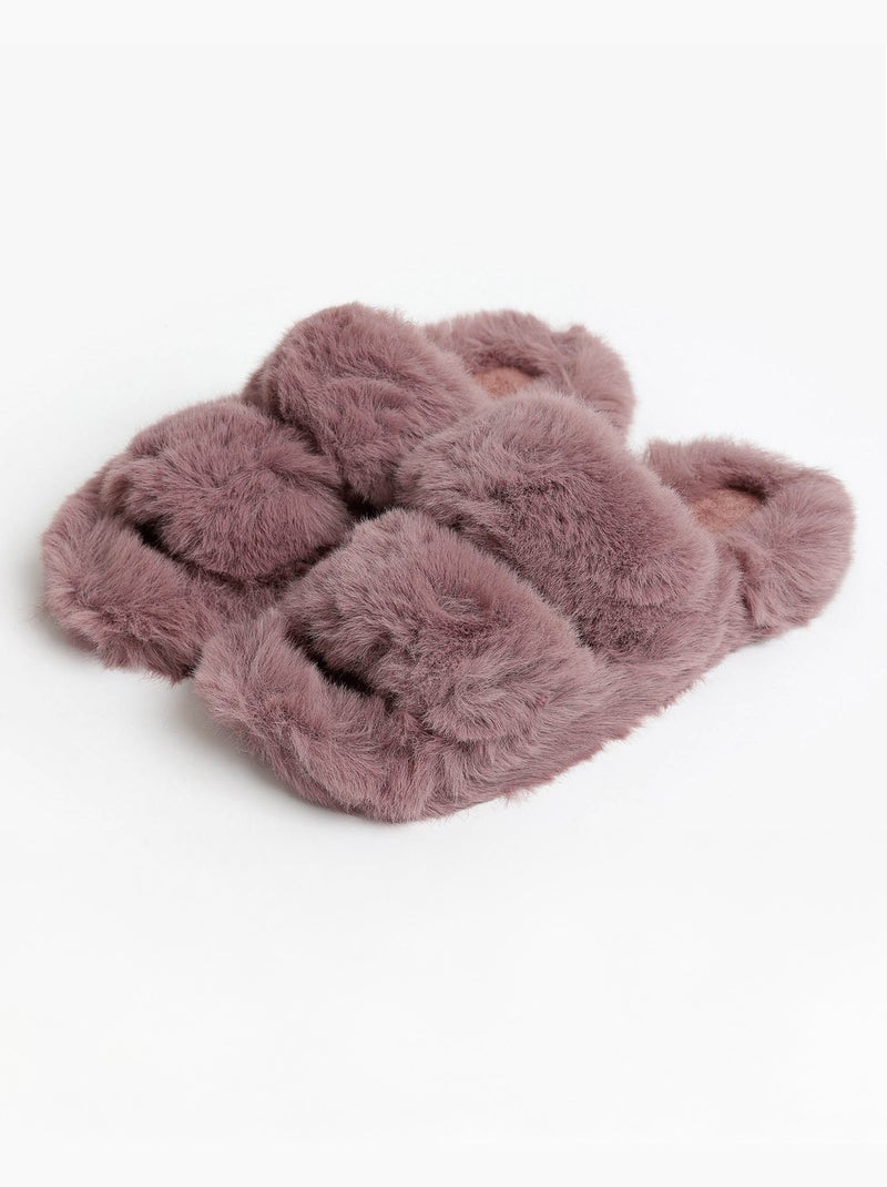 Chaussons classiques pour femmes ADMAS Corel Moka - Kiabi