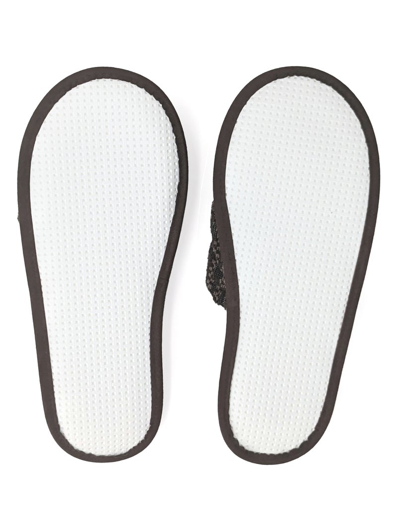 Chaussons collection OSAKA Marron - Kiabi