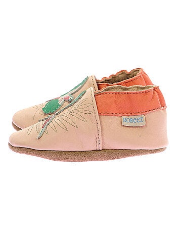 Chaussons Cuir Bird In Jungle Robeez