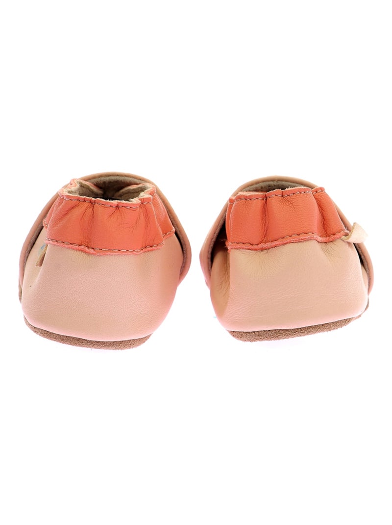 Chaussons Cuir Bird In Jungle Robeez Rose - Kiabi