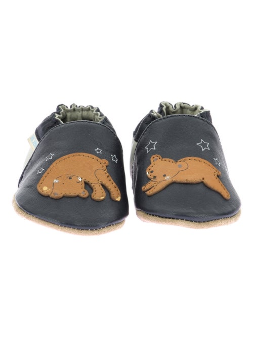 Chaussons Cuir Circus Happines Robeez - Kiabi