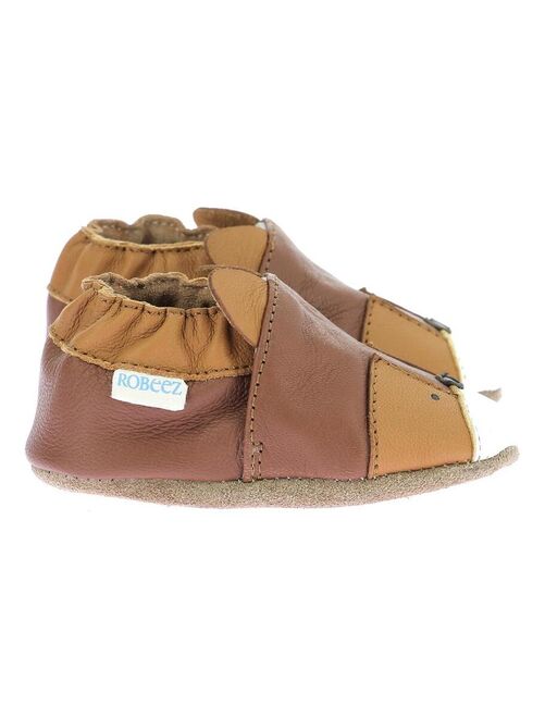 Chaussons Cuir Easy Heart - Kiabi