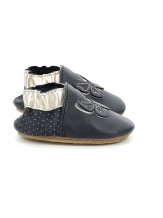 Chaussons Cuir Flyinthewind Semelle Crepe Robeez