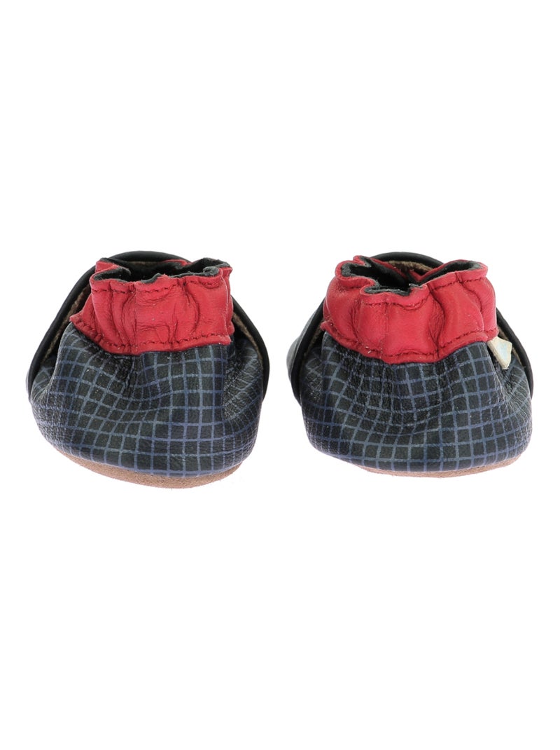 Chaussons Cuir Foxy Dance Robeez Bleu marine - Kiabi