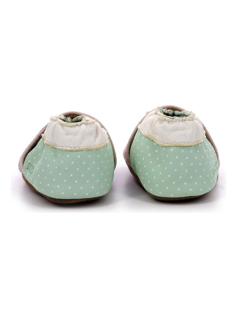Chaussons Cuir Fruit's Party Robeez Rose - Kiabi