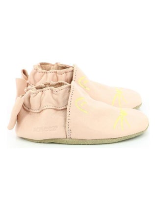 Chaussons Cuir Goldy Cat Robeez