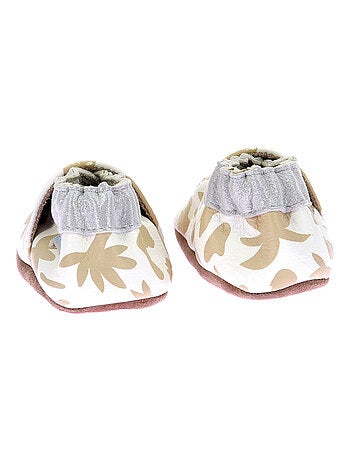 Chaussons Cuir Graphic Fruit Robeez