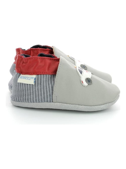 Chaussons Cuir Heroes Car - Kiabi