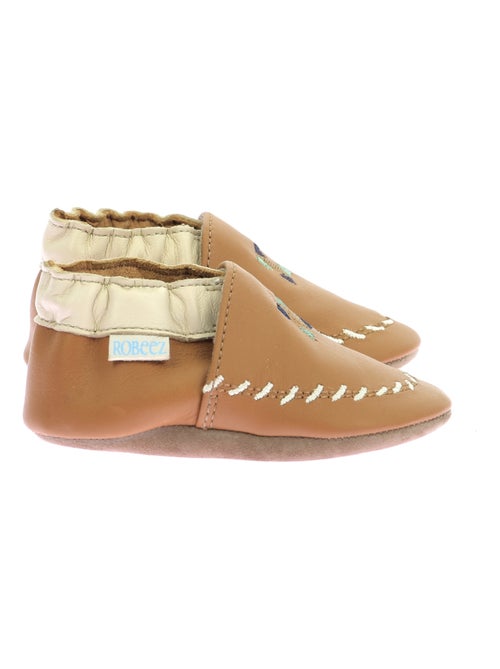 Chaussons Cuir In And Out Robeez - Kiabi