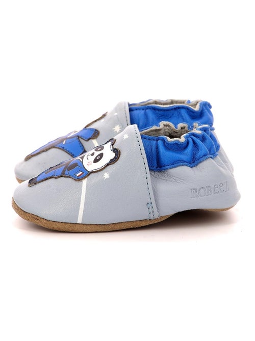 Chaussons Cuir Karate Panda - Kiabi