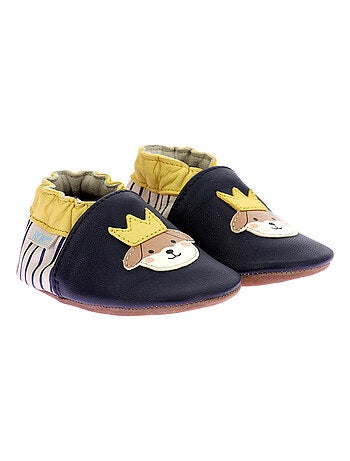 Chaussons Cuir King Dog Robeez