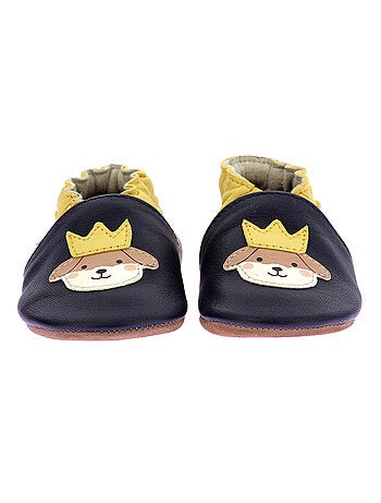 Chaussons Cuir King Dog Robeez