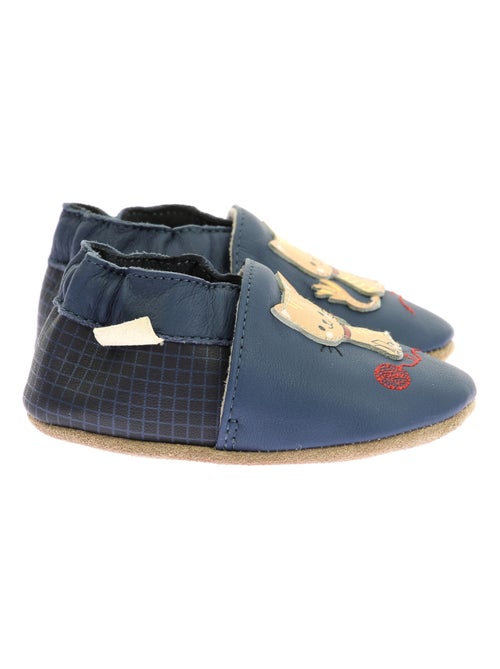 Chaussons Cuir Kitten Day Robeez - Kiabi