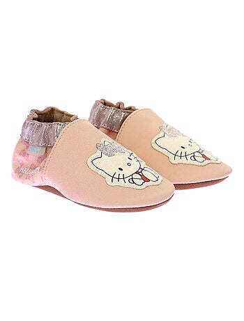 Chaussons Cuir Kittystand Robeez