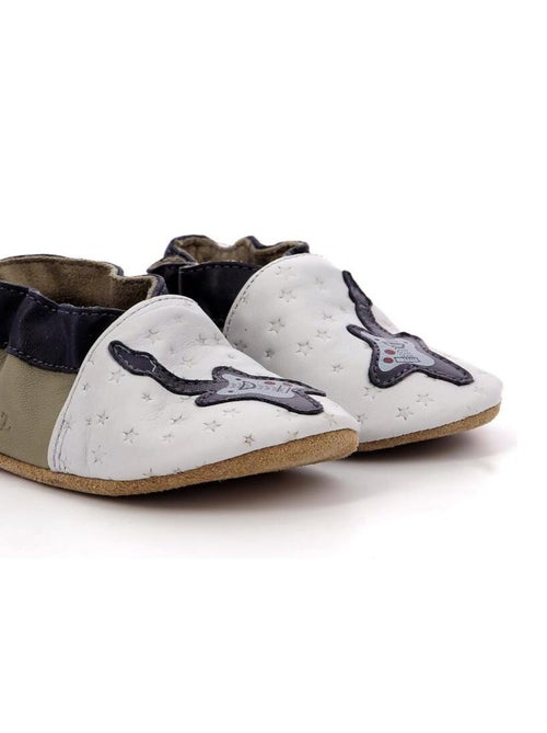 Chaussons Cuir Melomane Boy - Kiabi