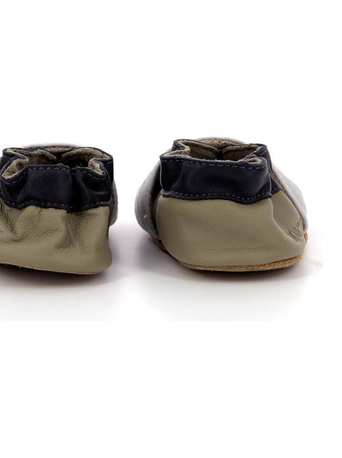 Chaussons Cuir Melomane Boy - Kiabi