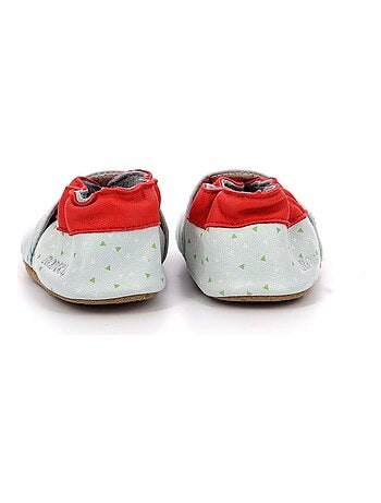 Chaussons Cuir Relax Croco