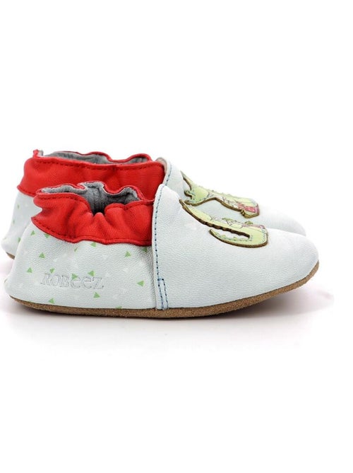 Chaussons Cuir Relax Croco - Kiabi