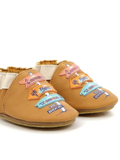 Chaussons Cuir Seek Advent Crp - Kiabi